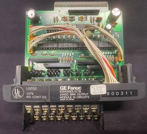 GE-Fanuc IC610MDL157B Sink Output Module - Image 2