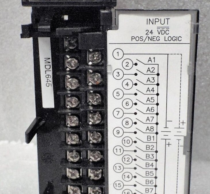 GE-Fanuc IC693MDL645F 16-Point 7.5 MA Input Module - Image 3