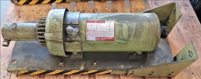 GE 5CD125WE001B 3 HP K-3 DC Shunt Wound Motor