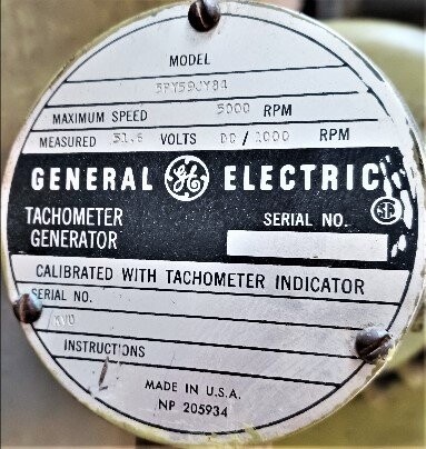 GE 5CD125WE001B 3 HP K-3 DC Shunt Wound Motor - Image 3