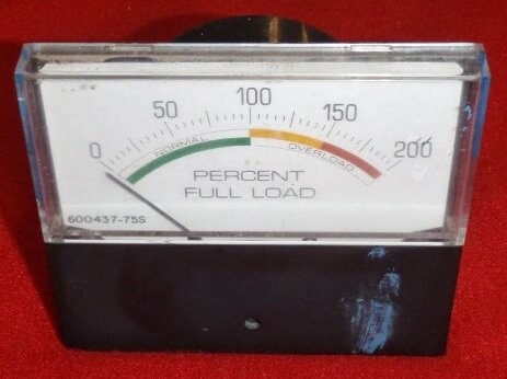 GE 50-251300DRDR1JLA Panel Meter