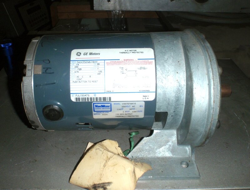 GE 5KH35EN678HY Motor