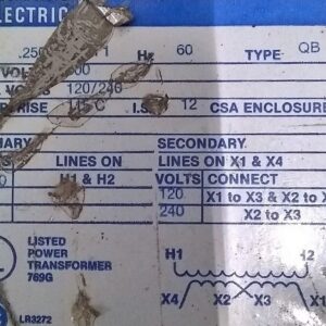 GE 9T51B87 Transformer