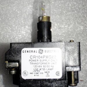 GE CR104PXG22 Push Button Transformer Unit