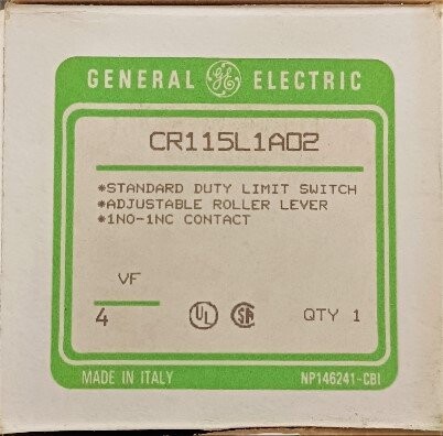 GE CR115L1A02 Limit Switch - Image 2