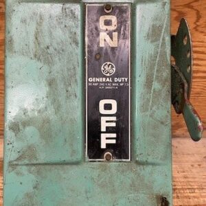 GE TGN3321 Model 6 General Duty Safety Switch