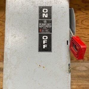 GE TH3361 Heavy Duty Enclosed Fusible Safety Switch