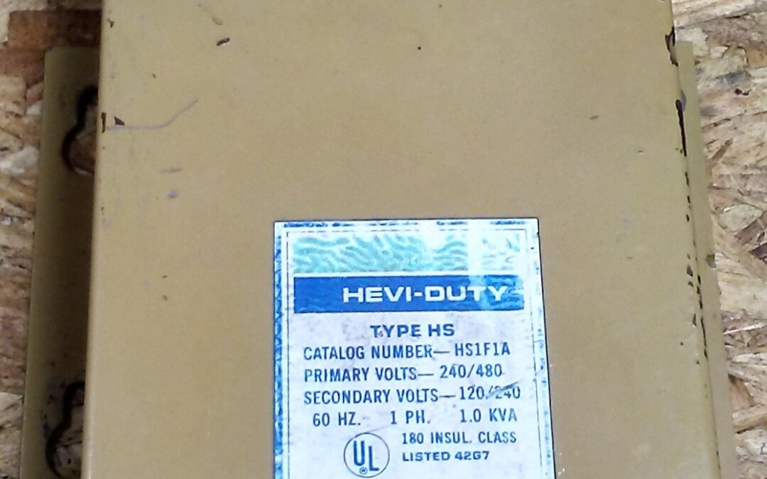 General Signal 1.0 KVA Heavi-Duty General Purpose Transformer