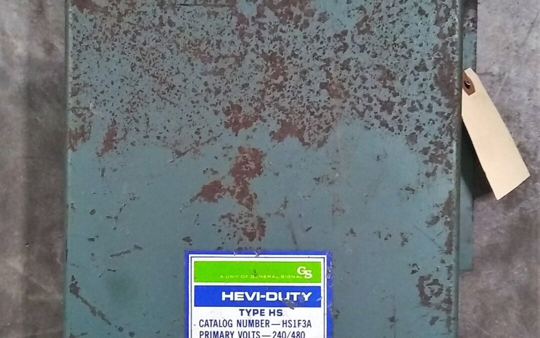 General Signal HS1F3A Hevi-duty Transformer