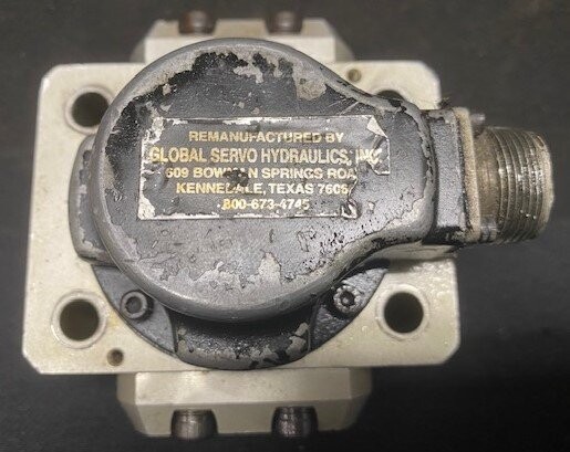 Global Servo Hydraulics Unknown Model Remanufactured Servo Valve - Image 2