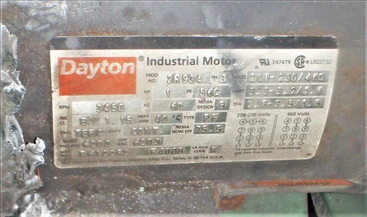 Granutec 810PM-5 Grinder 1 HP - Image 4