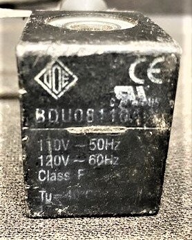 Granzow BDU08110AW Solenoid Coil
