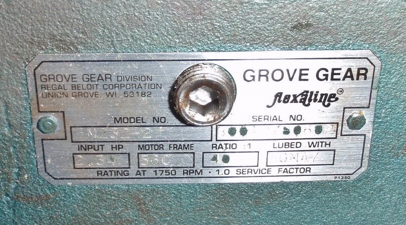 Grove Gear BM232-2 Speed Reducer - Image 3
