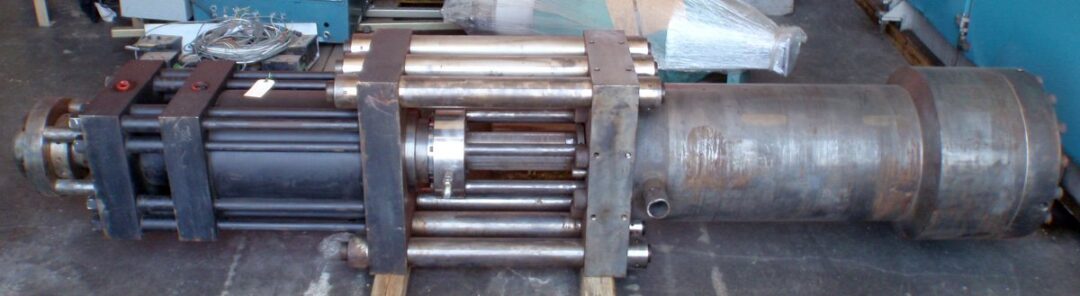 Hartig Unknown Model Single 15 lb Blow Mold Machine Head