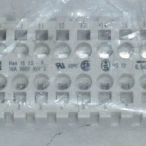 Harting Female Connector Insert HAN16ED-BU