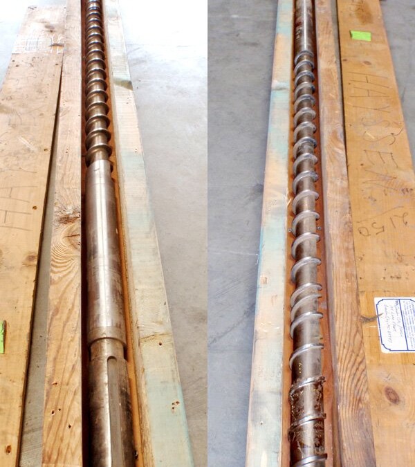 Hayssen 50mm K1371 Extruder Screw