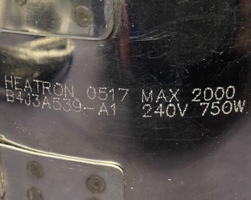 Heatron B4J3A539-A1 Band Heater - Image 2