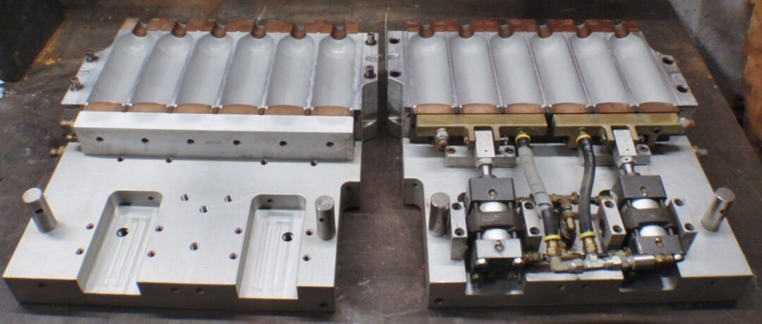 Heise Unknown Model 15oz Boston Round Bottle Molds