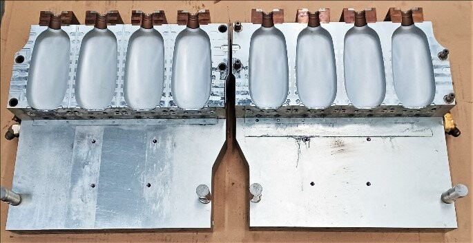 Heise Unknown Model 17 oz Oval Bottle Blow Mold