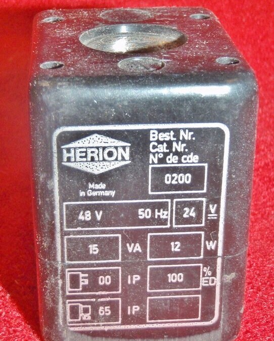 Herion 0200 Solenoid Coil