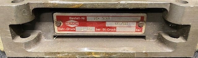 Herion 25558 Pneumatic Valve - Image 2