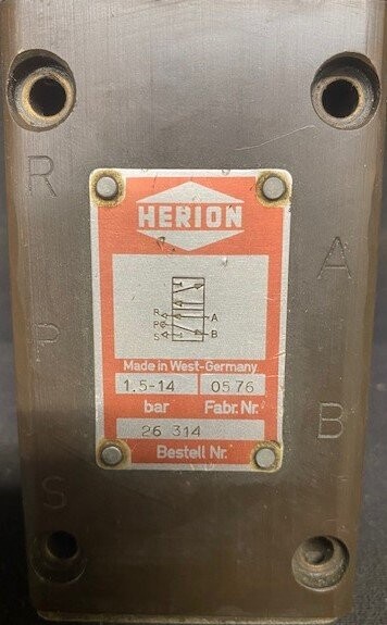 Herion 26 314 Pneumatic Valve - Image 3