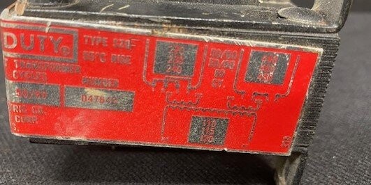 Hevi-Duty Electric Co. D47649S Control Circuit Transformer - Image 3