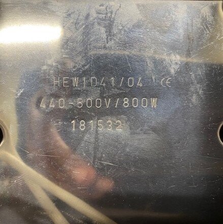 Hewid 181532 115x280x3mm Strip Heater - Image 3