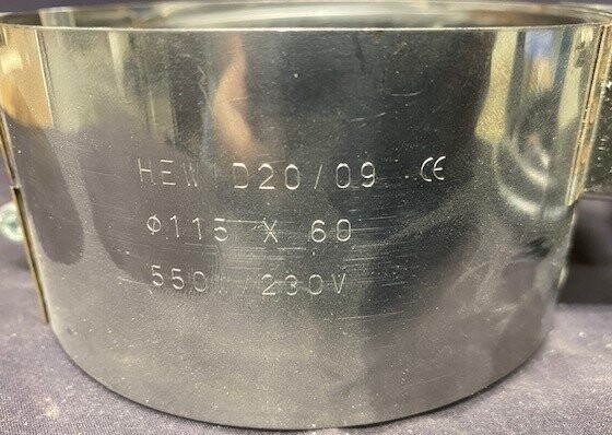 Hewid 20/09 115x60mm Heater Band - Image 2