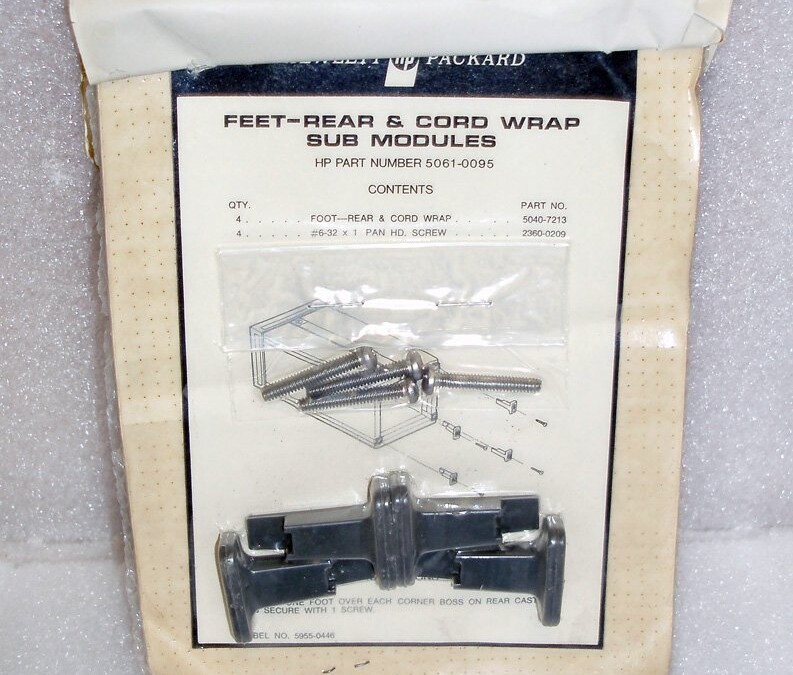 Hewlett Packard 5061-0095 Feet-Read and Cord Wrap Sub Modules
