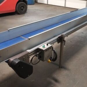 HFA Press A82 Flat Conveyor, 170 inches long