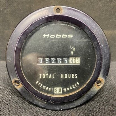 Hobbs-Stewart Warner LR 42455 Elapsed Time Indicator