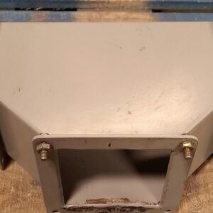 Hoffman Unknown Model 10" Long Gray Tee Fitting  Wireway