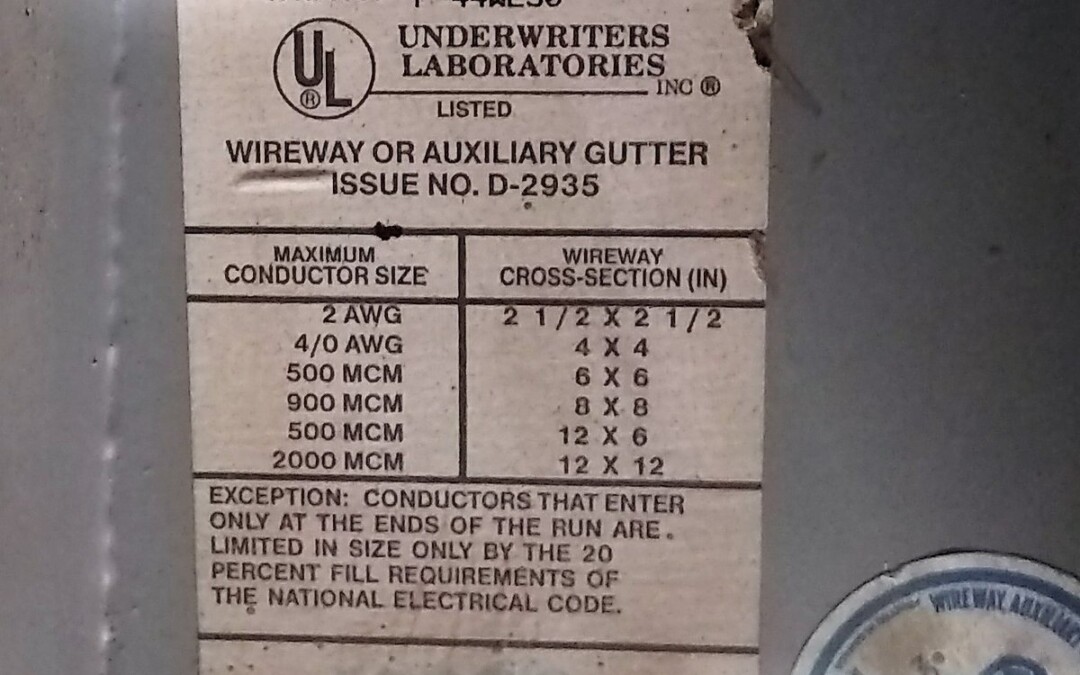 Hoffman Unknown Model 4" x4" Green Corner Wireway - Image 2