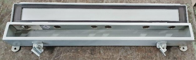 Hoffman F22T241 Hinged Cover Wiring Through