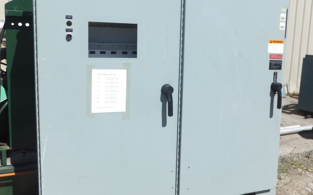 Hoffman Unknown Model Double Door Electrical Cabinet