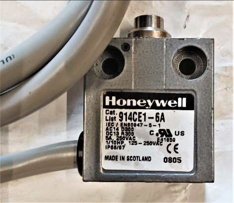 Honeywell 914CE1-6A Snap Action Limit Switch - Image 2