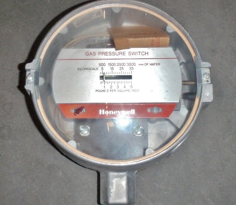 Honeywell C437 Gas Pressure Switch