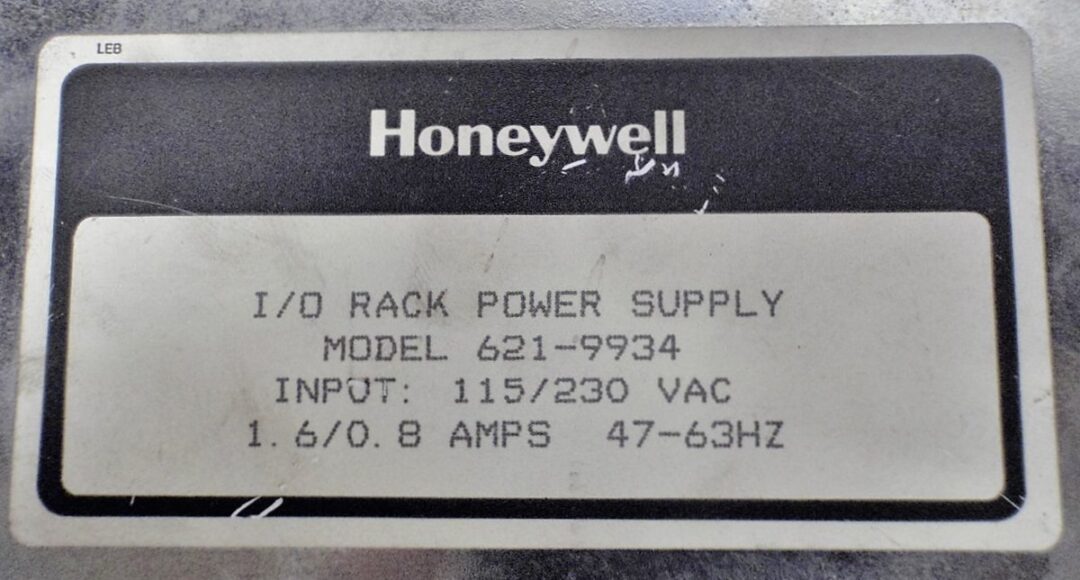 Honeywell 621-9934 I-O Power Supply - Image 2