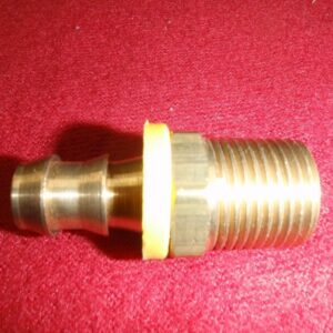 Dixon BPN66, 3/4" Brass Male NPT x Push-on Hose Barb, Male Thread Size 3/4"-14