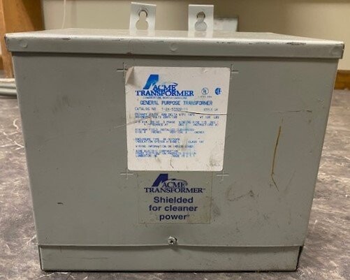 Hubbell-Acme Electric T-2A-53309-1S General Purpose 6.0 kVA Transformer