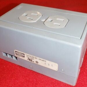 Hubbell DRUB15 DIN Rail Receptacle Wiriing Device