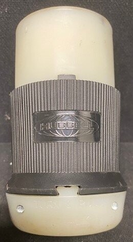 Hubbell HBL2433 3-Pole 4-Wire Connector