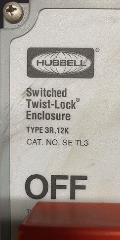 Hubbell SETL3 Inlcosed Disconnect Switch - Image 2