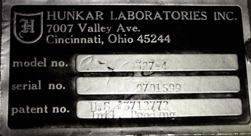 Hunkar Laboratories 307-4 Weight Controller - Image 2