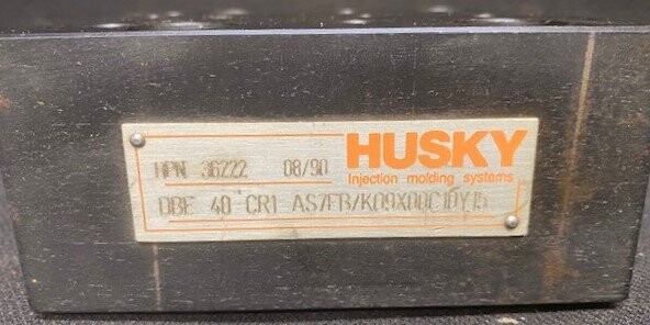 Husky DBE 40 CR1 AS7FB/K09X00C10Y15 Hydraulic Valve - Image 2