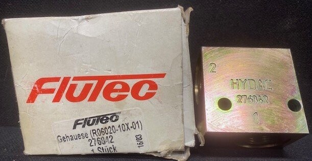 Hydac 276842 Standard In-Line Body