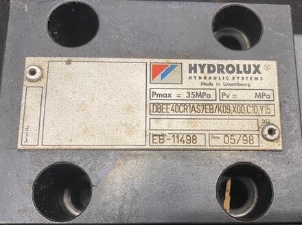 Hydrolux DBEE40CR1AS7EB/K09X00C10Y15 Hydraulic Valve - Image 2