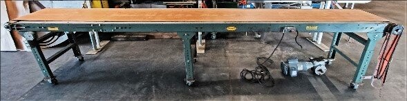 Hytrol Unknown Model 14 Foot Long Flat Conveyor