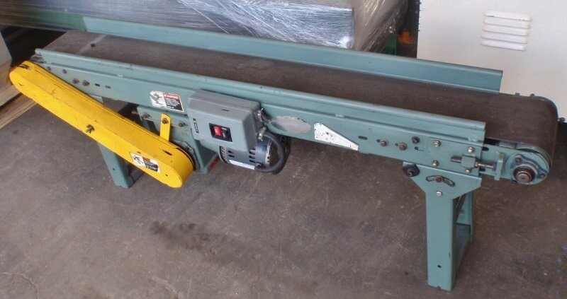 Hytrol Unknown Model 9" Wide 70" Long Flat Belt Conveyor